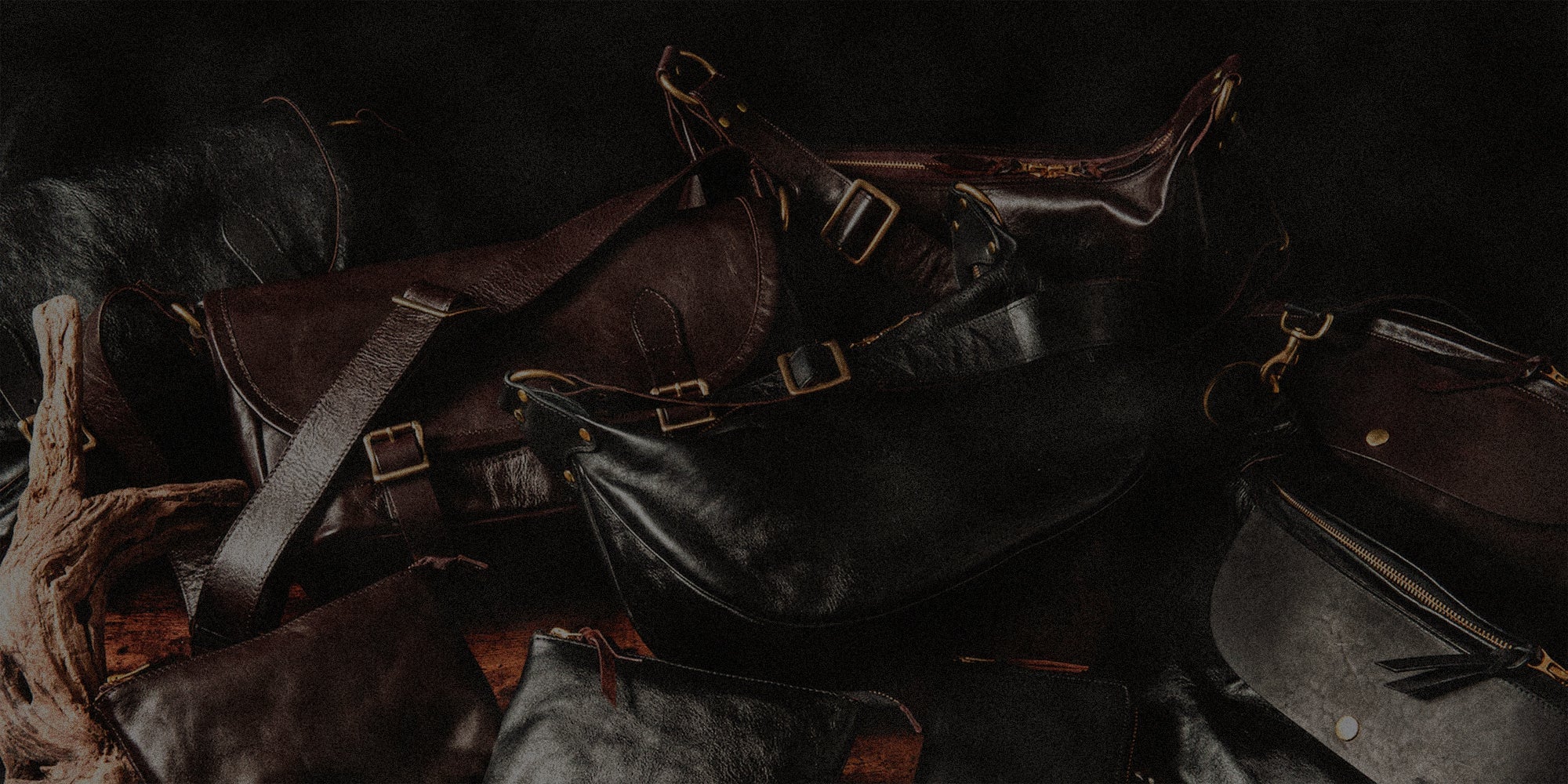 Men's bags including Japanese leather canvas and everyday styles