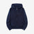 UES 72ZP indigo full zip hooded sweatshirt loopwheel sweat made in Japan heavyweight cotton hoodie front