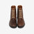 Skoob Infantry Service Boots Horween waxed flesh leather front view