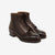 Moto Motor Lot 1020 Italian horsebutt service boots brown vintage leather boots Japan side