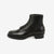 Moto Lot 1020 service boots Italian horsebutt leather black side view