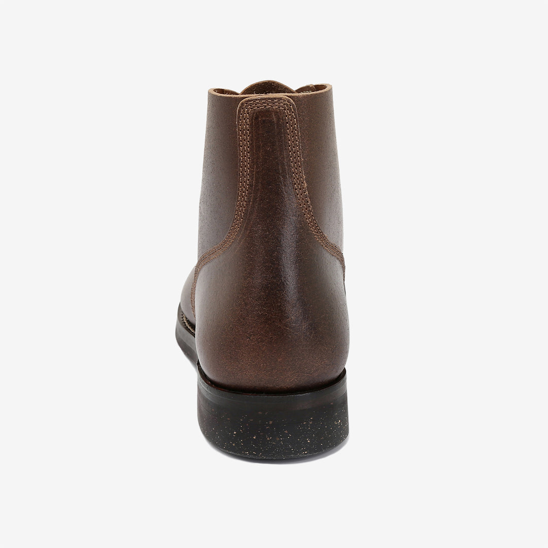 Skoob Infantry Service Boots Horween waxed flesh leather back and heel