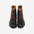 Skoob Infantry M-43 boots Horween waxed flesh leather black front view_2