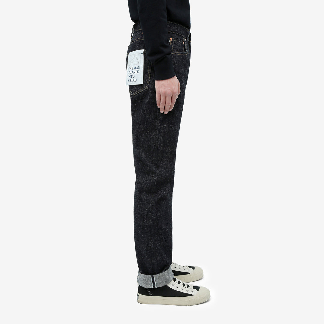 Omoto Denim 0411 15.5oz slub nep selvedge denim slim tapered jeans Japan wear image side