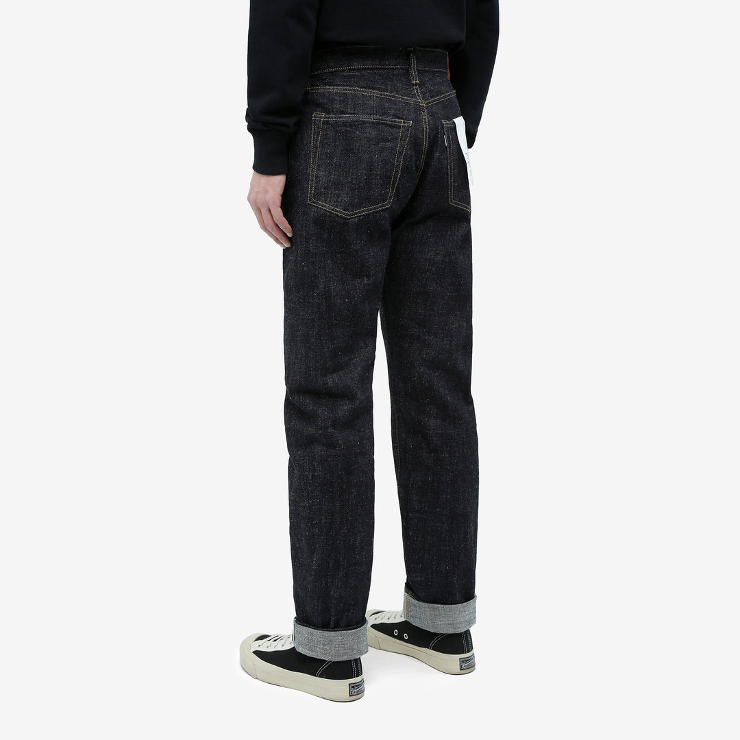 Omoto Denim 0411 15.5oz slub nep selvedge denim slim tapered jeans Japan wear image back side 2