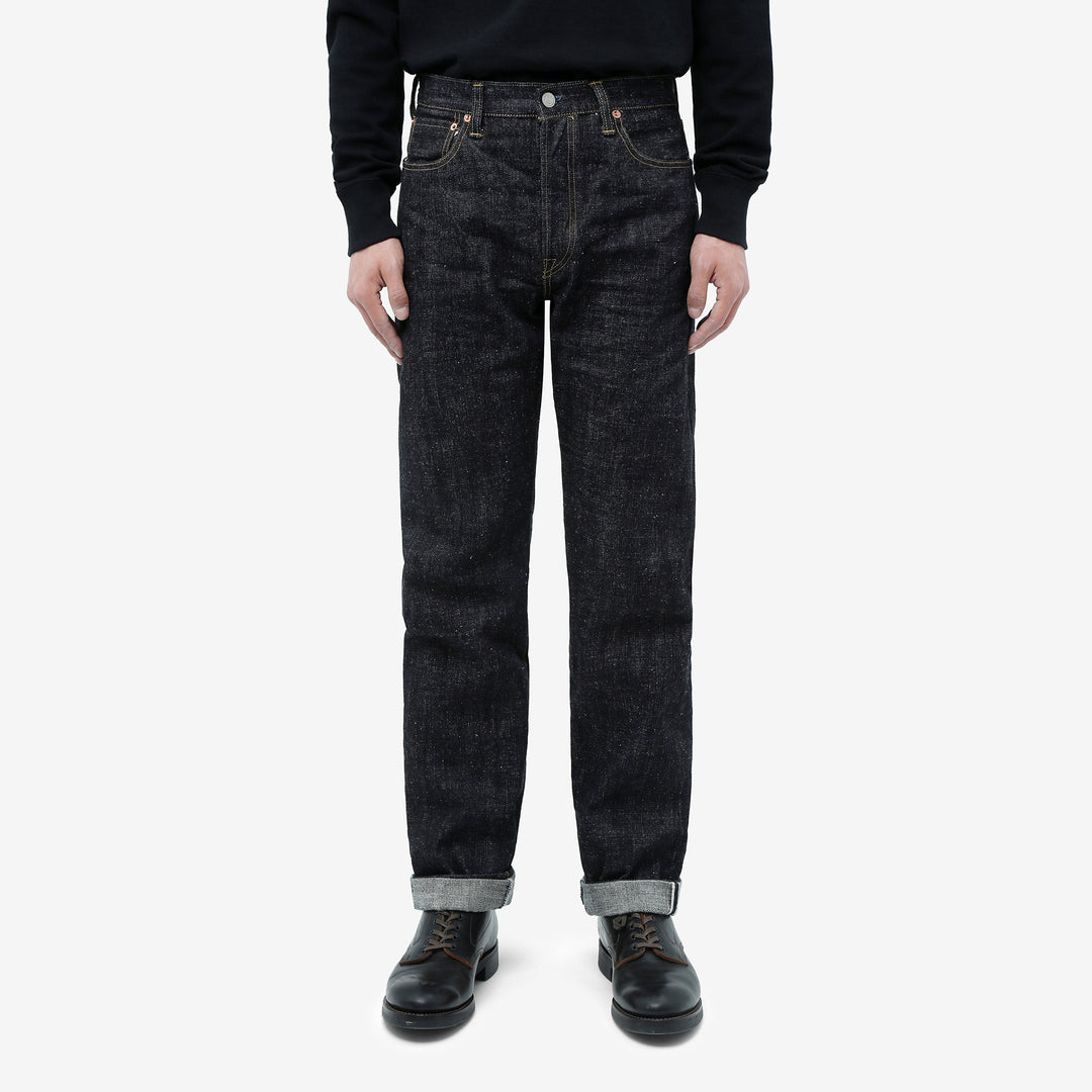 Omoto Denim 0611 15.5oz slub nep selvedge denim relaxed tapered jeans Japan wear image front