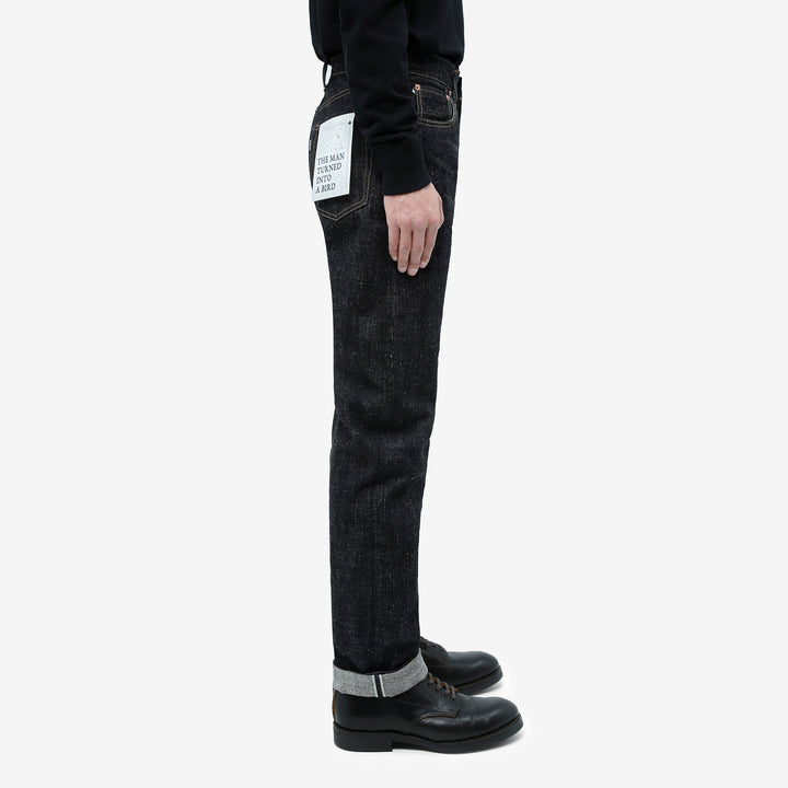 Omoto Denim 0611 15.5oz slub nep selvedge denim relaxed tapered jeans Japan wear image side