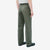 Deluxeware 946A MIL-SPEC ’46 Chino Trousers in Army Green – Model Three-Quarter Back View