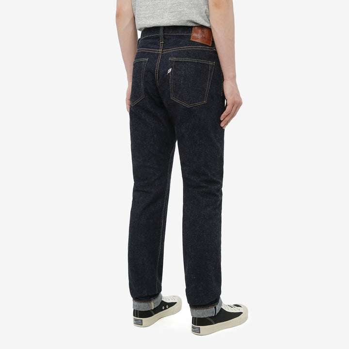 Pure Blue Japan XX-019 14oz Indigo Selvedge Jeans - Model Back View