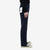 Omoto Denim 0621 indigo sashiko trousers relaxed tapered Japanese pants wear image side