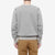 Deluxeware S101-00 loopwheeled sweatshirt made in Japan heavyweight crew neck grey