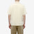 Deluxeware OCTS-00 12.5oz Loopwheeled Polo Shirt Made in Japan Ash Yellow Wear Image Back View