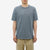 UES 652321 No.8 Slub Yarn Heavyweight T-Shirt – Grey Model Front View