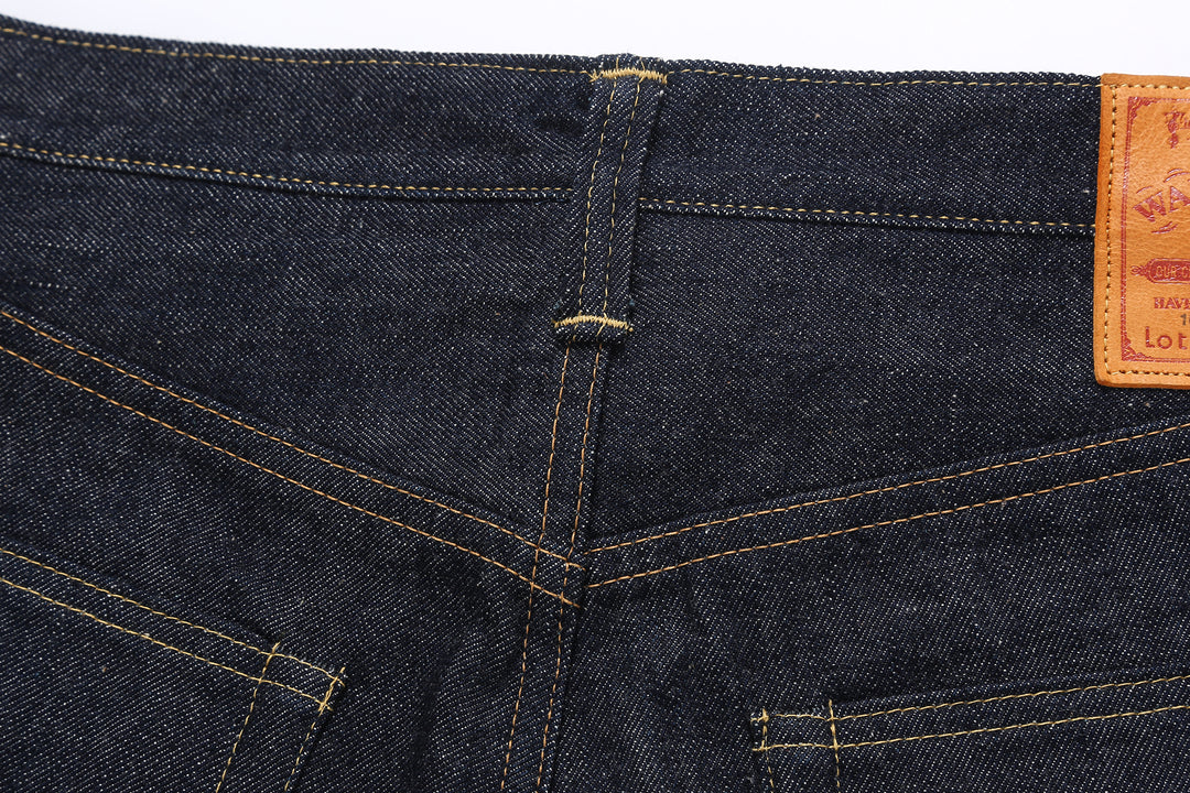 Warehouse & Co. Lot 1001XX1000XX DSB 1947 Model 13.5oz Selvedge Denim Jeans Made in Japan Belt Loop