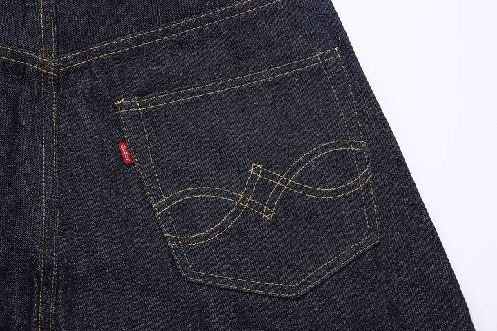 Warehouse & Co. Lot 1001XX1000XX DSB 1947 Model 13.5oz Selvedge Denim Jeans Made in Japan Back Pocket