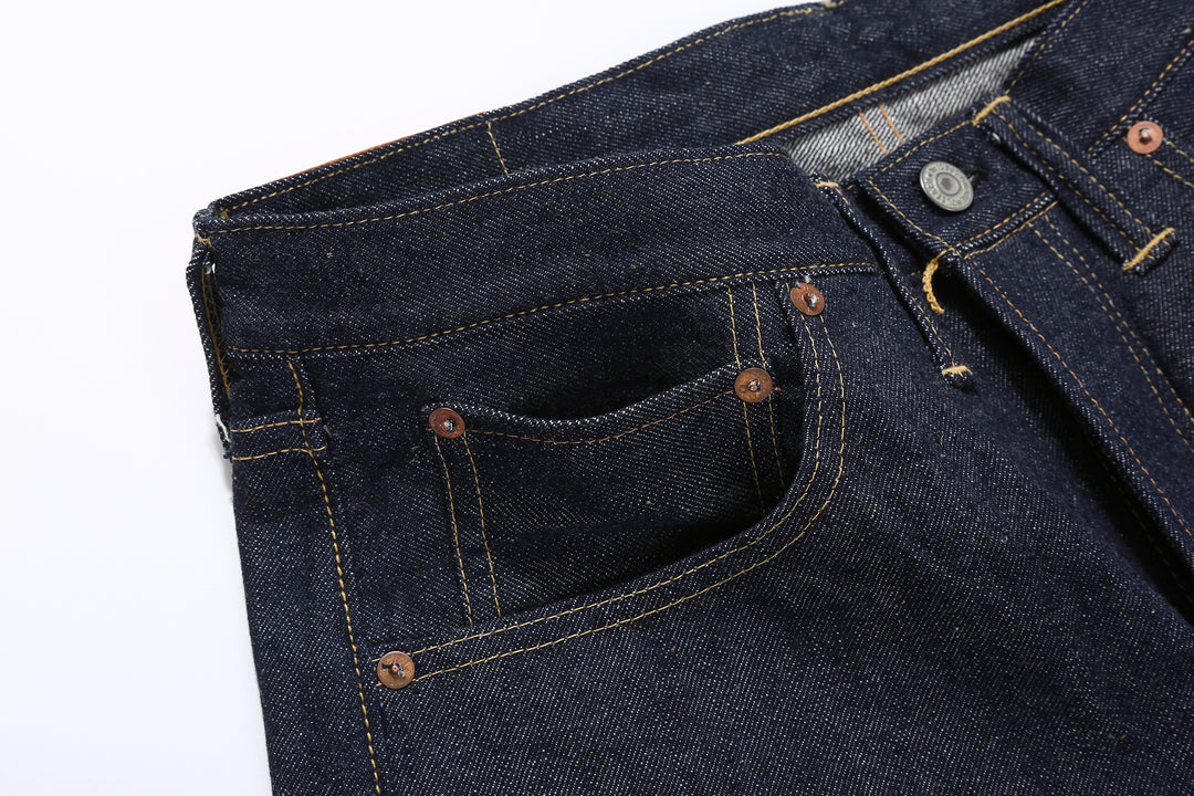 Warehouse & Co. Lot 1001XX1000XX DSB 1947 Model 13.5oz Selvedge Denim Jeans Made in Japan Right Pocket 