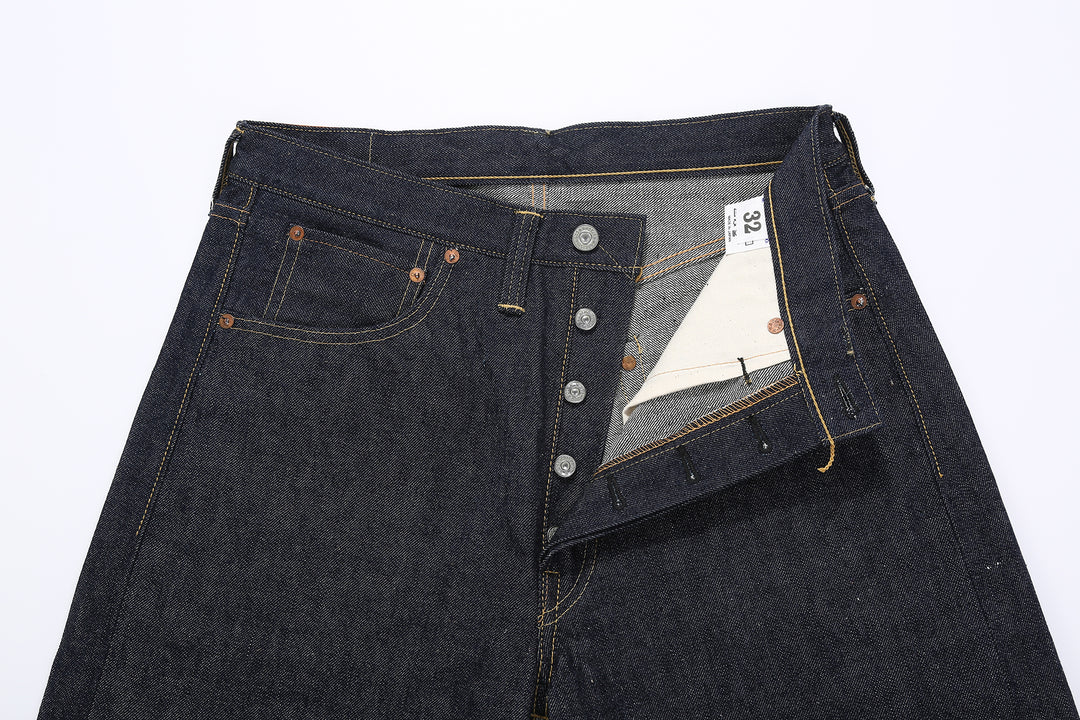 Warehouse & Co. Lot 1001XX1000XX DSB 1947 Model 13.5oz Selvedge Denim Jeans Made in Japan Button Fly
