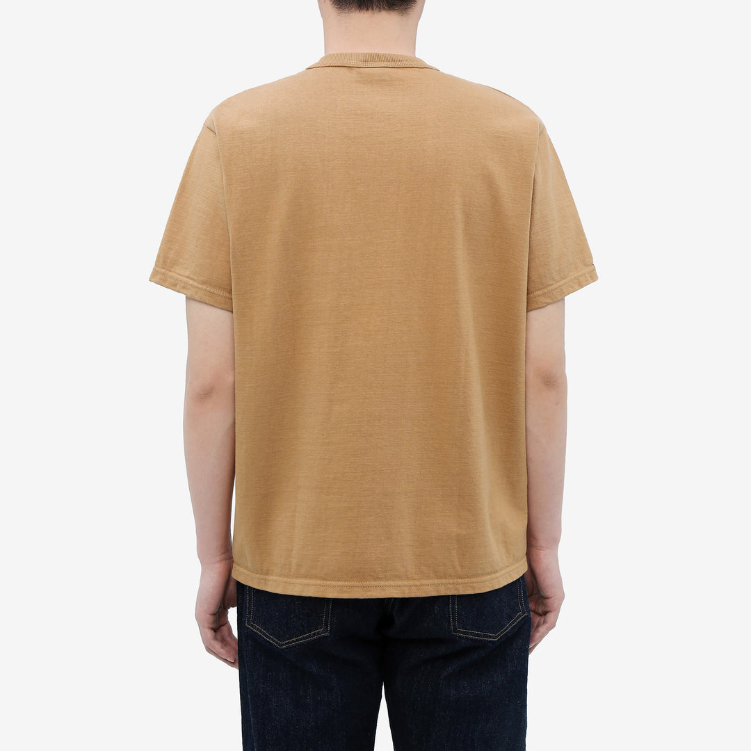 Deluxeware DXTS-00 12.5oz loopwheeled t-shirt made in Japan ultra heavyweight crew neck gold