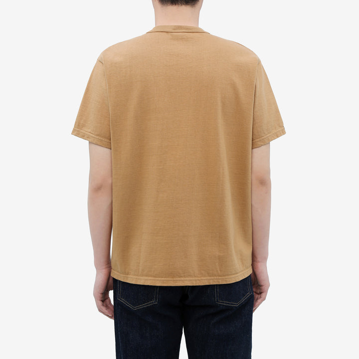 Deluxeware DXTS-00 12.5oz loopwheeled t-shirt made in Japan ultra heavyweight crew neck gold