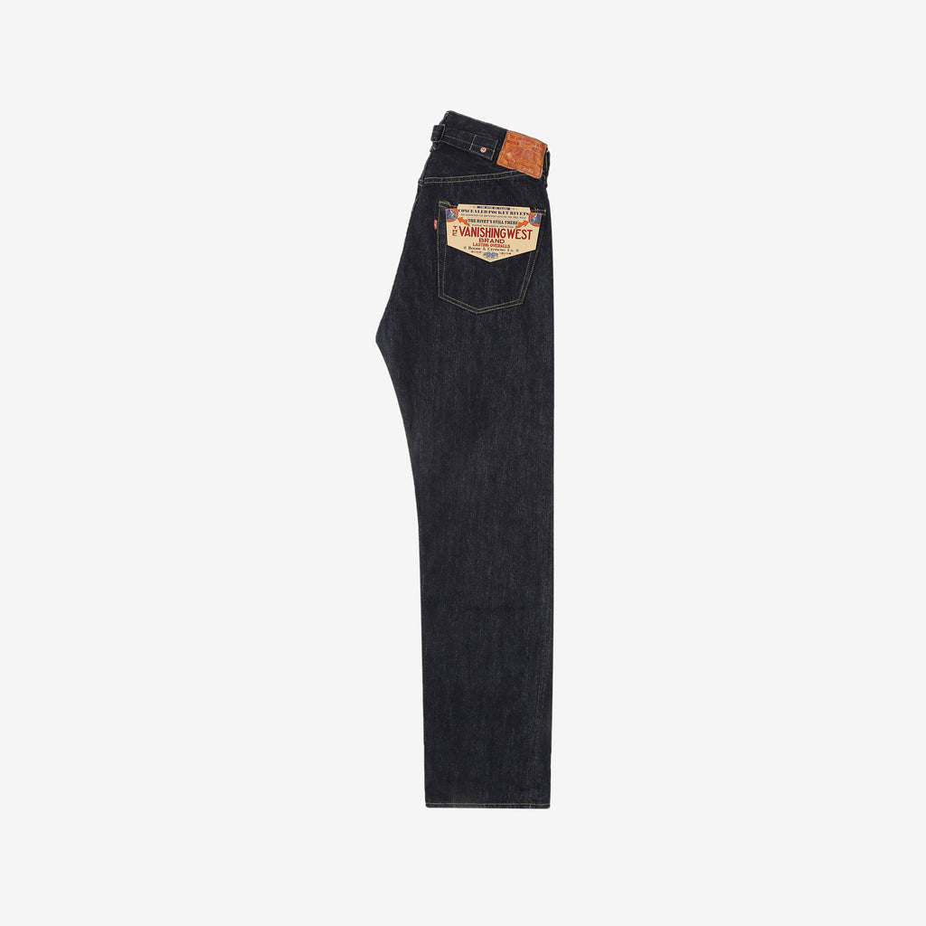 Freewheelers Vanishing West Lot 601XX 1942 14oz selvedge denim jeans regular straight fit indigo Japan