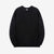 Pure Blue Japan 5409-IDBK Indigo Sweatshirt Black Overdye – Front View