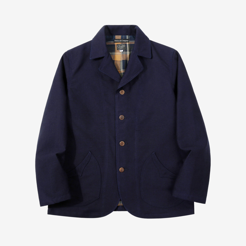Dalee’s & Co. Spector KOT indigo cotton code cloth sack jacket made in Japan