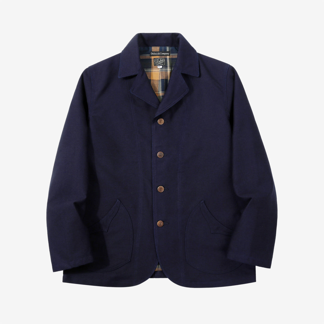 Dalee’s & Co. Spector KOT indigo cotton code cloth sack jacket made in Japan