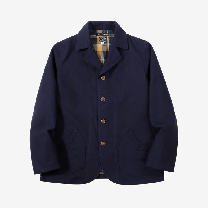 Dalee’s & Co. Spector KOT indigo cotton code cloth sack jacket made in Japan