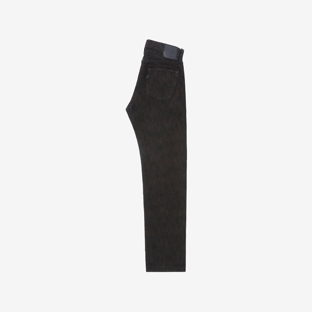 Pure Blue Japan extra slub denim black persimmon selvedge jeans Japan