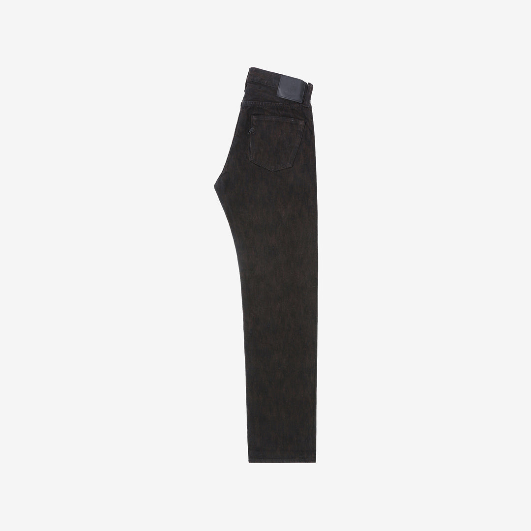 Pure Blue Japan extra slub denim black persimmon selvedge jeans Japan