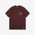 Dalee’s & Co. DLSB-001 8oz loopwheel logo T-shirt made in Japan bordeaux