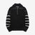 attractions wearmasters lot 582 turtle neck half zip wool sweater
