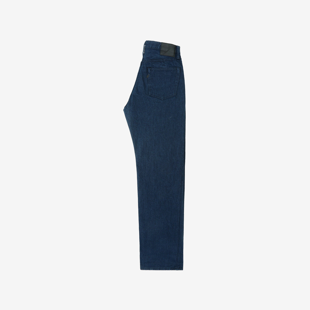 Pure Blue Japan OCE-002 14oz Oceanic Indigo Selvedge Jeans – Folded View