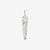 Moto FT-41 Kazekiri feather silver pendant extra large native style Japan handcrafted jewelry front