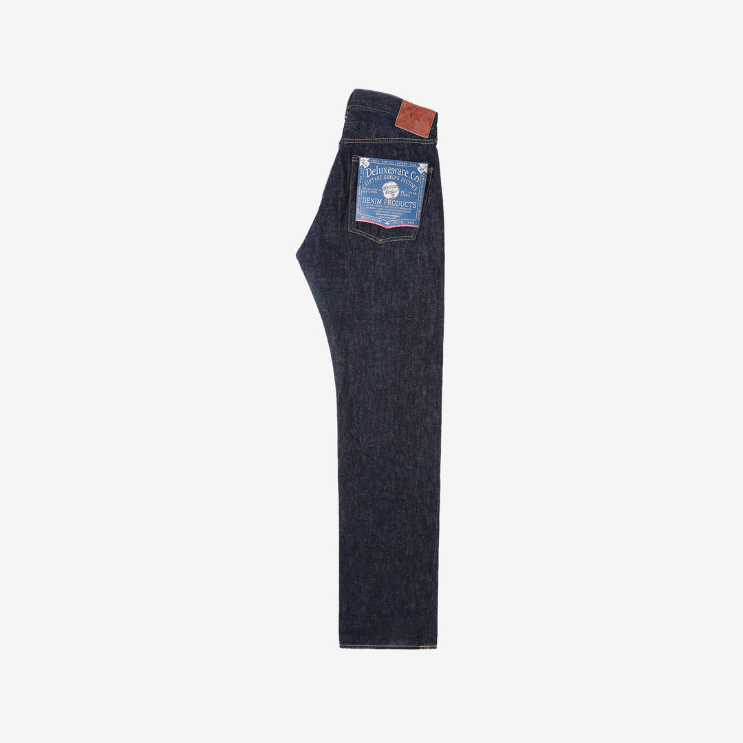 Deluxeware 1953XX 13.6oz selvedge denim straight fit made in Japan indigo jeans front