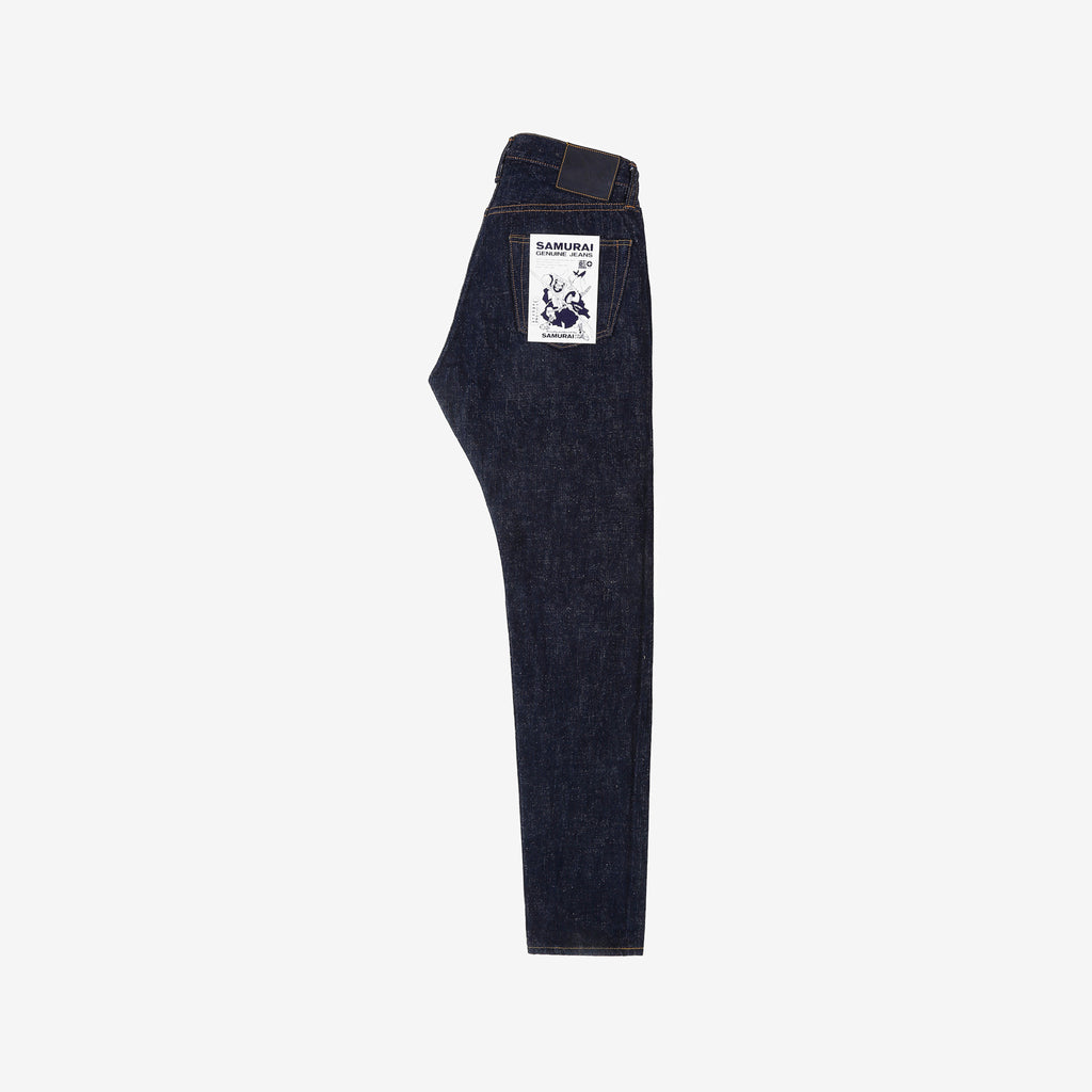 Samurai Jeans S211AX AI Plus 18oz selvedge denim relaxed tapered fit full view