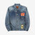 Fullcount 2107HA Dartford type 1 selvedge denim jacket embroidered patch Japan front