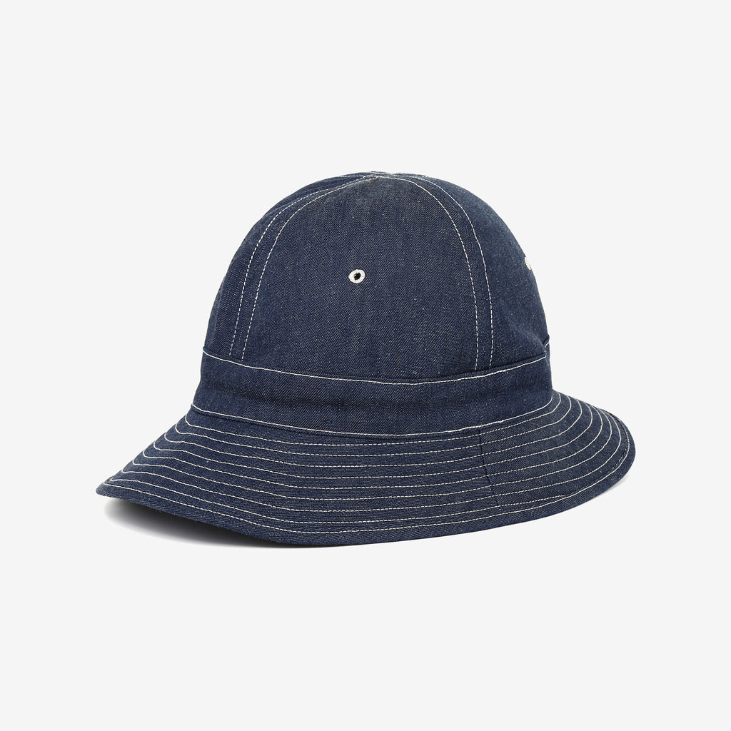 Warehouse Lot 5200 denim army hat full brim daisy hat made in Japan indigo cotton