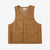 Boncoura Heavy Duck Canvas Utility Vest Mention Exclusive Made in Japan vintage hunting military style duck canvas vest front view