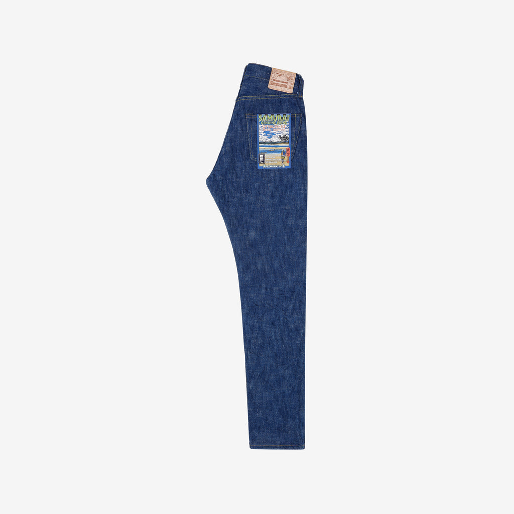 Samurai Jeans S211XX17oz-SLB Murakumo 17oz selvedge slub denim relaxed tapered fit full view