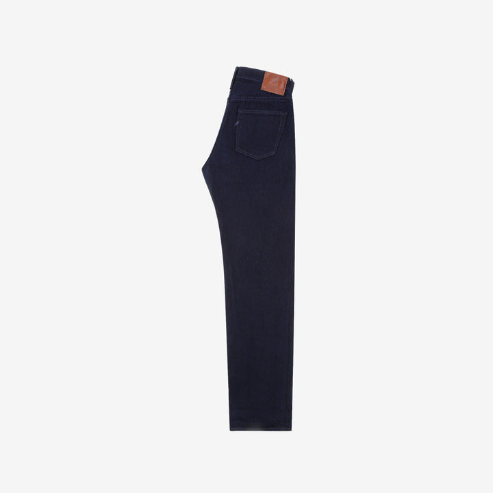 Pure Blue Japan XX-003-IDBK 14oz Indigo x Black Selvedge Denim - Regular Straight Fit Front