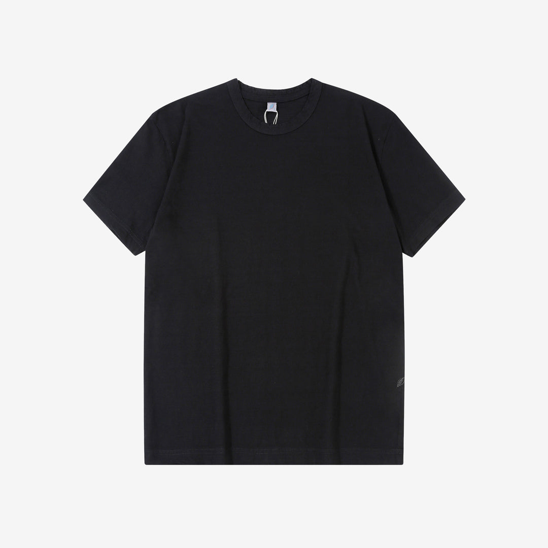 Pure Blue Japan SS-5011-IDBK indigo black jersey T-shirt fading cotton Japan front