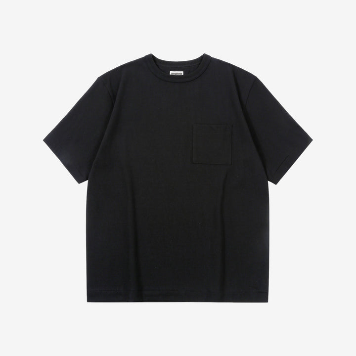 Attractions x MASA SCULP AM0001 Black Cat Pocket T-Shirt Black – Front View