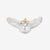 Moto EG-02 eagle silver pendant medium K18 gold accent native style Japan handcrafted jewelry