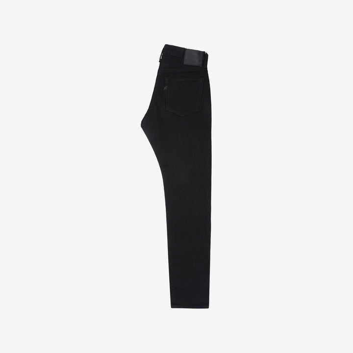 Pure Blue Japan XX-019 black selvedge denim relaxed tapered jeans Japan