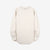 Freewheelers heavyweight rib knit long sleeve t shirt crew neck underwear Japan cream front