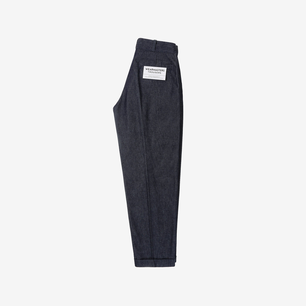 Attractions Wearmasters Lot.344 Heritage Denim Trousers Indigo – Side View