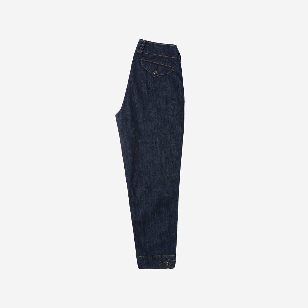 Freewheelers S-8 Aviators trousers 10.5oz indigo denim military flight pants tapered fit Japan