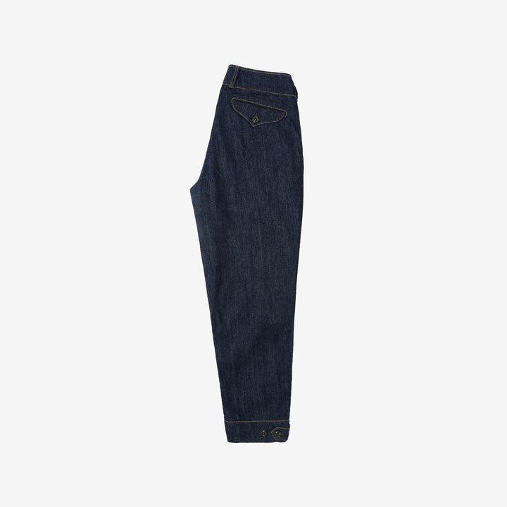 Freewheelers S-8 Aviators trousers 10.5oz indigo denim military flight pants tapered fit Japan