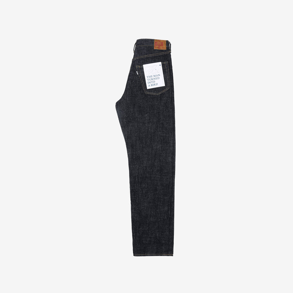 Omoto Denim 0811 15.5oz slub nep selvedge denim wide tapered jeans Japan